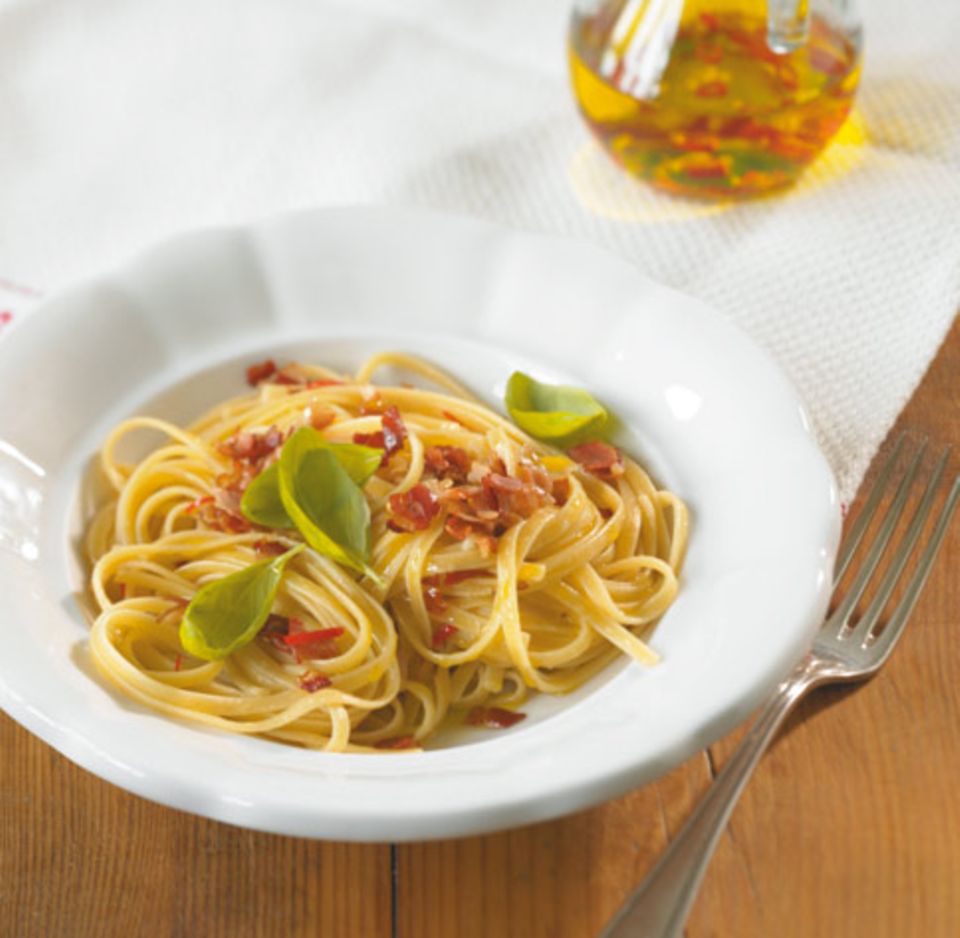 Agio Olio mit Speck Agio Olio mit Speck