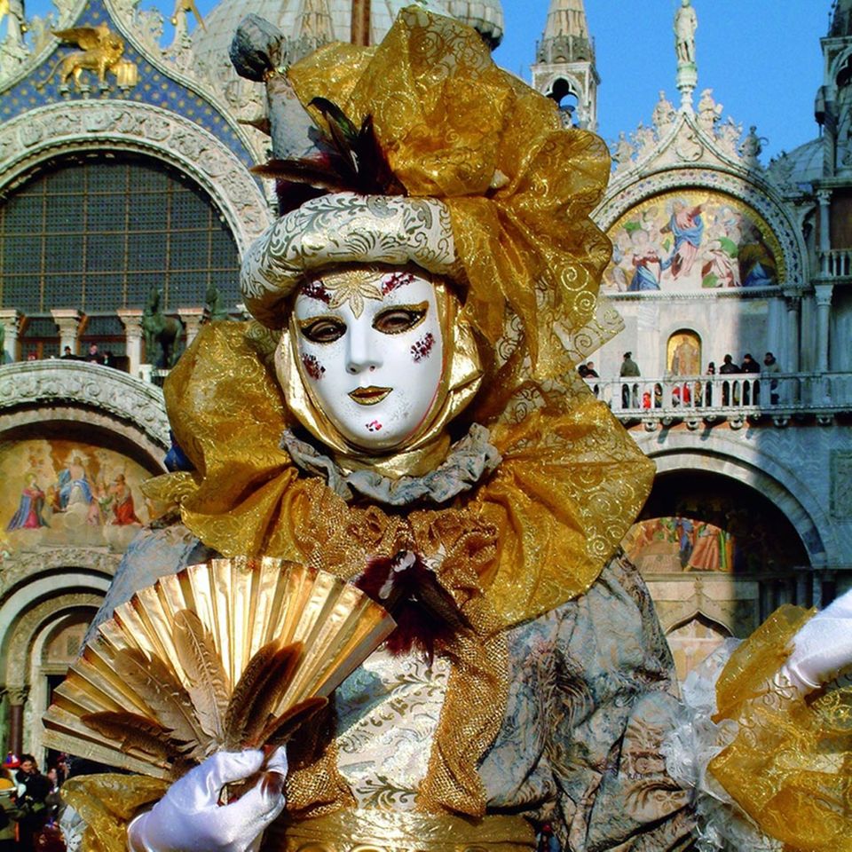 Der Karneval in Venedig steht für prachtvolle Kostüme und Masken Der Karneval in Venedig steht für prachtvolle Kostüme und Masken