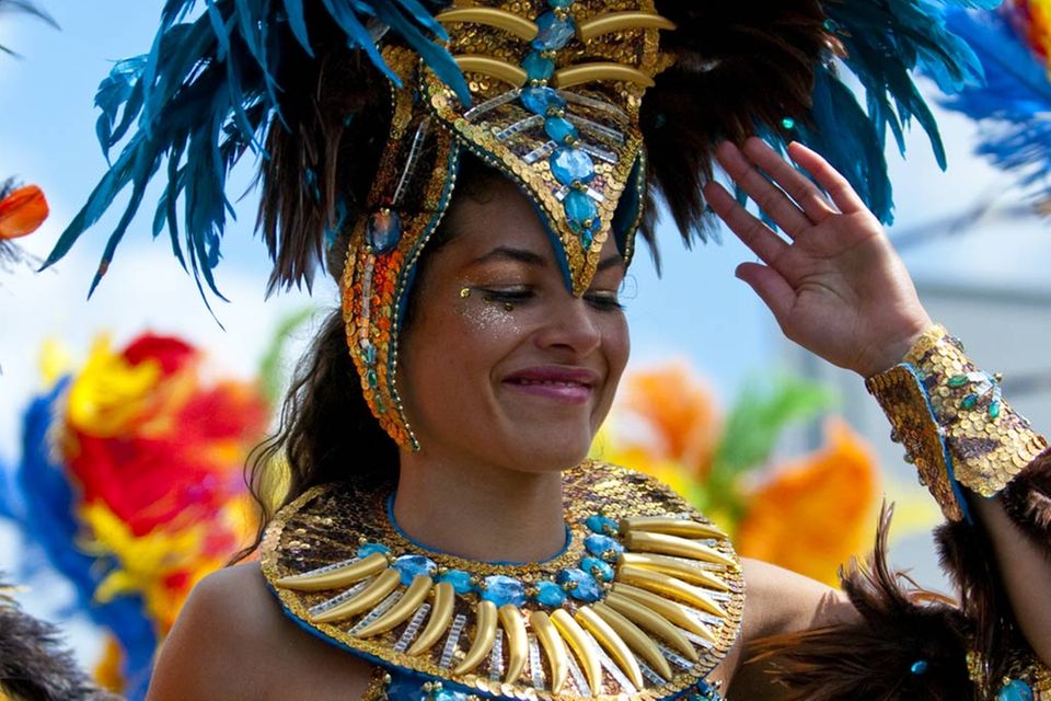 Beim Karneval in Rio buhlen die Sambaschulen um die Gunst des Publikums
