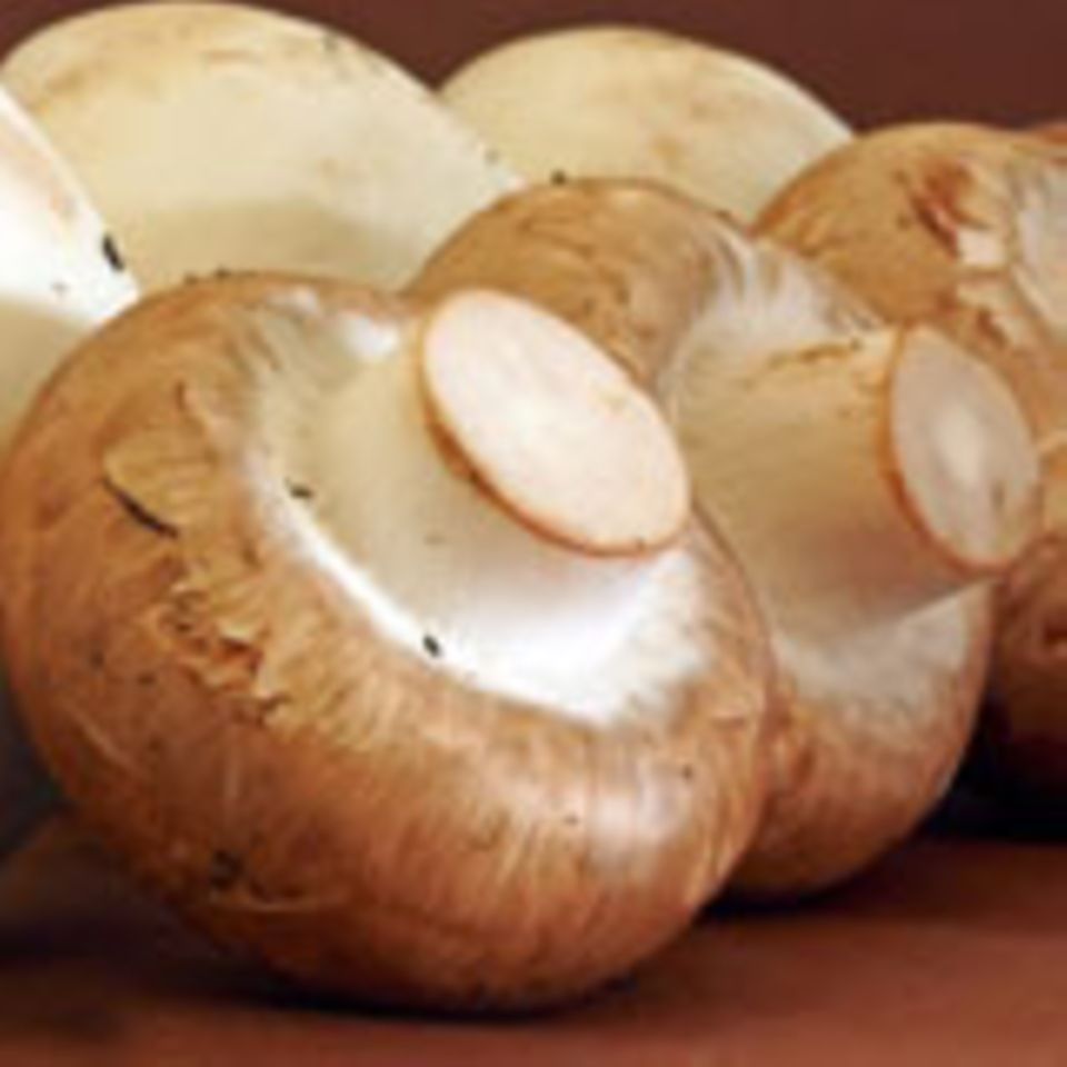 Zum klassischen Jägerschnitzel gehören Champignons Zum klassischen Jägerschnitzel gehören Champignons