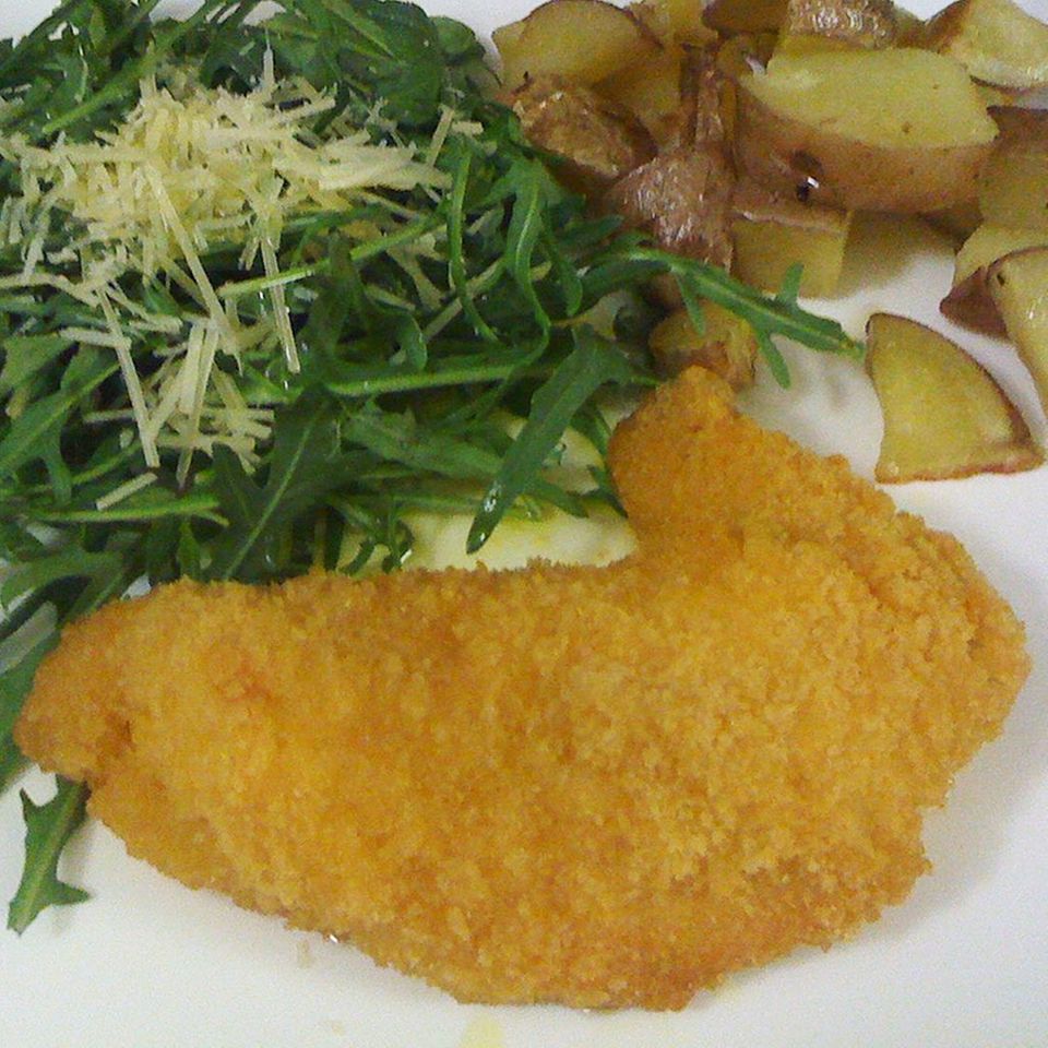 Knuspriges Hühnchen Kiew Knuspriges Hühnchen Kiew