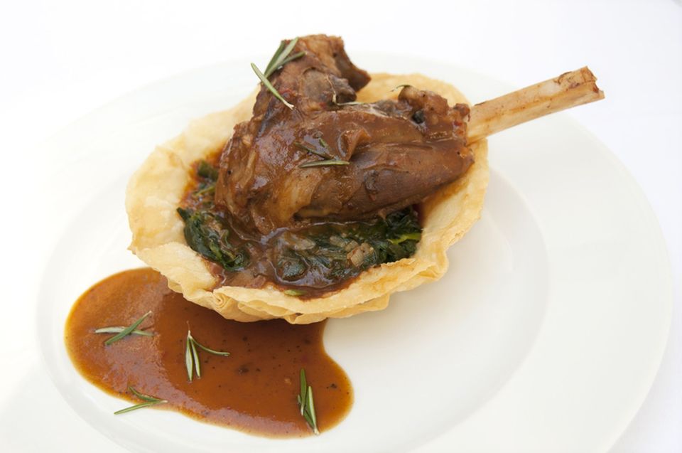 Palastküche: Lammkeule Begendi aus dem Restaurant Asitane Palastküche: Lammkeule Begendi aus dem Restaurant Asitane