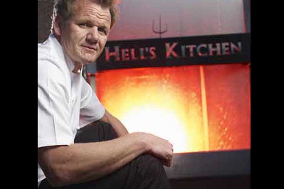 Gordon Ramsay ist der Chef in "Hell´s Kitchen"
