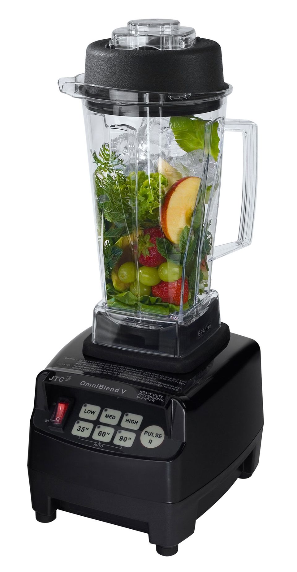 Hochleistungsmixer JTC OmniBlend V schwarz Hochleistungsmixer JTC OmniBlend V schwarz
