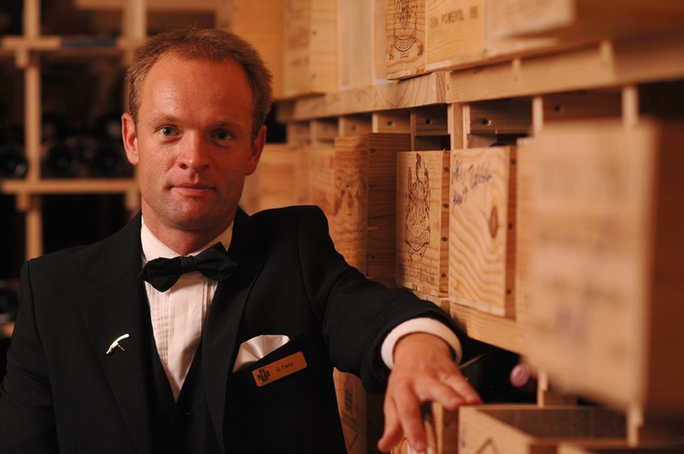 Sommelier Gunnar Tietz wurde für "Die beste Weinkarte" ausgezeichnet Sommelier Gunnar Tietz wurde für "Die beste Weinkarte" ausgezeichnet