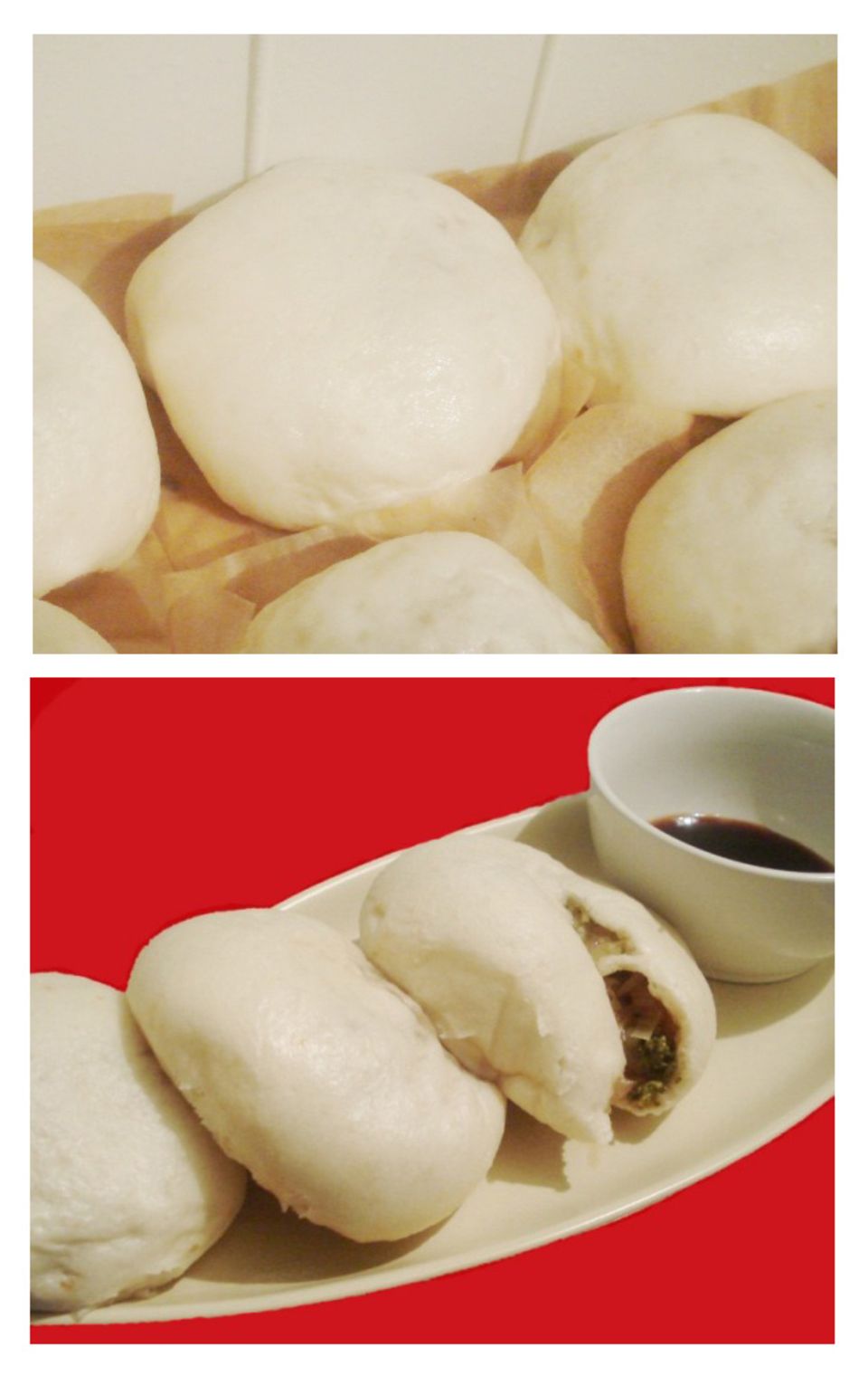 Dim Sum mit Rosenkohl Dim Sum mit Rosenkohl