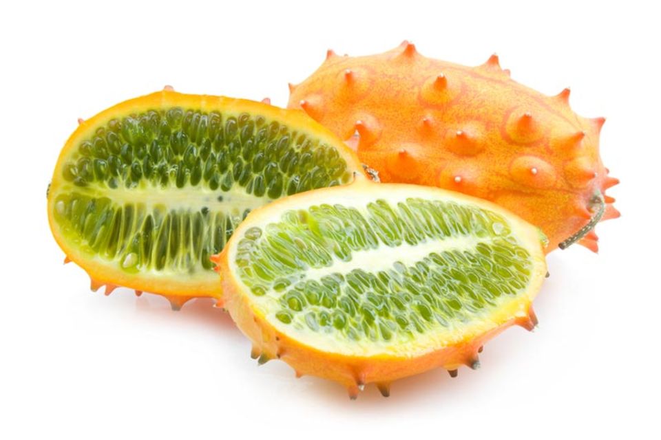 Die afrikanische Tropenfrucht Kiwano Die afrikanische Tropenfrucht Kiwano