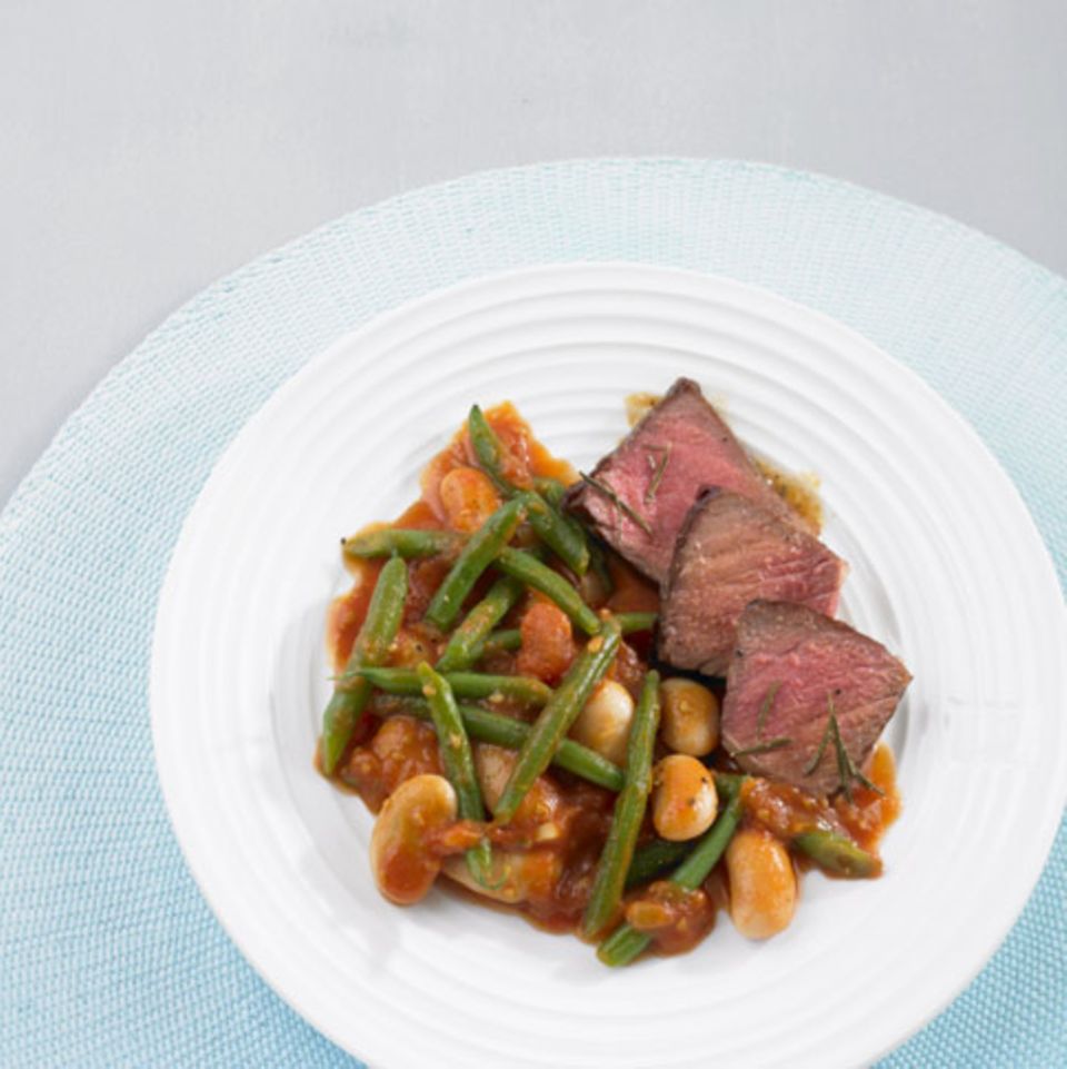 Tomaten-Bohnen-Ragout Tomaten-Bohnen-Ragout