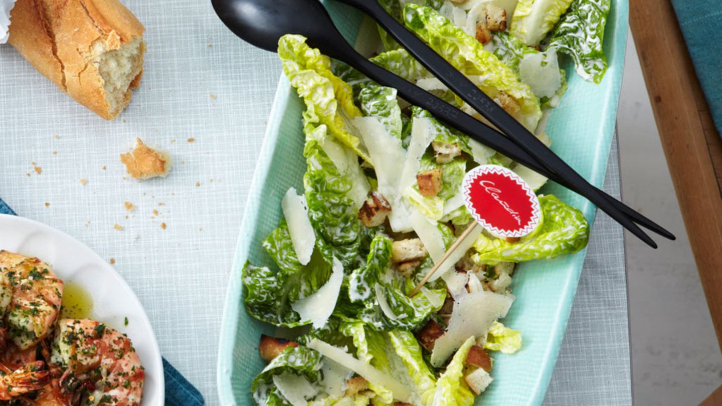 Caesar’s Salad mit Traubenkernöl Rezept
