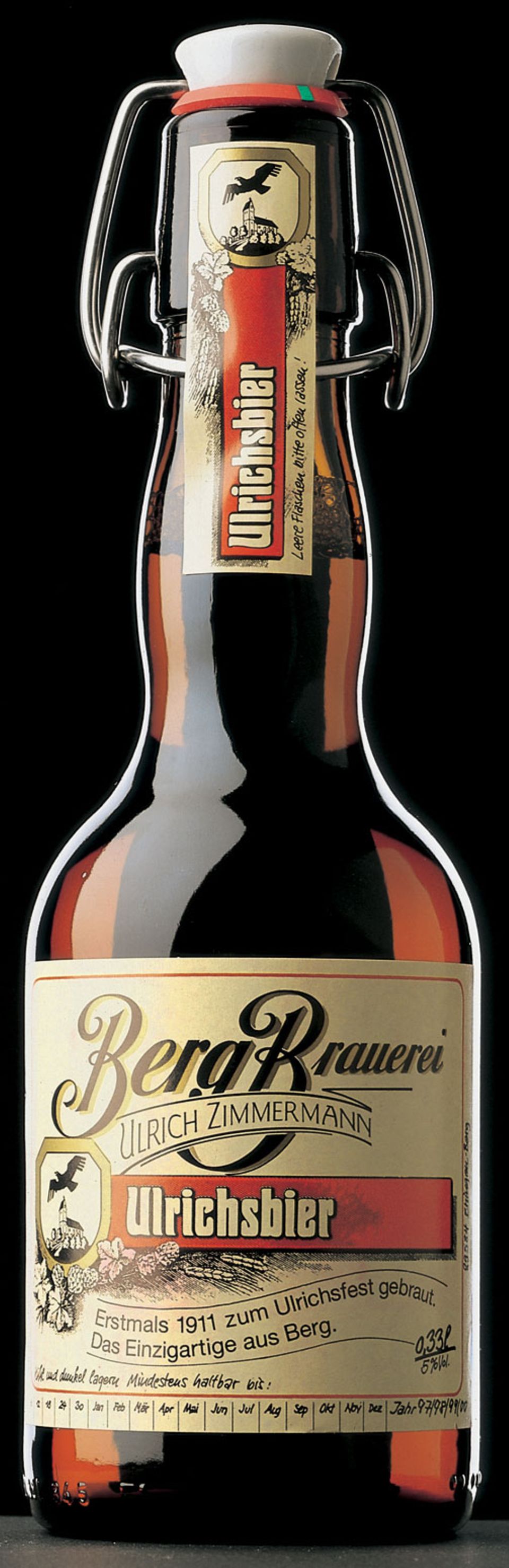 100 Jahre Tradition: das Ulrichsbier 100 Jahre Tradition: das Ulrichsbier