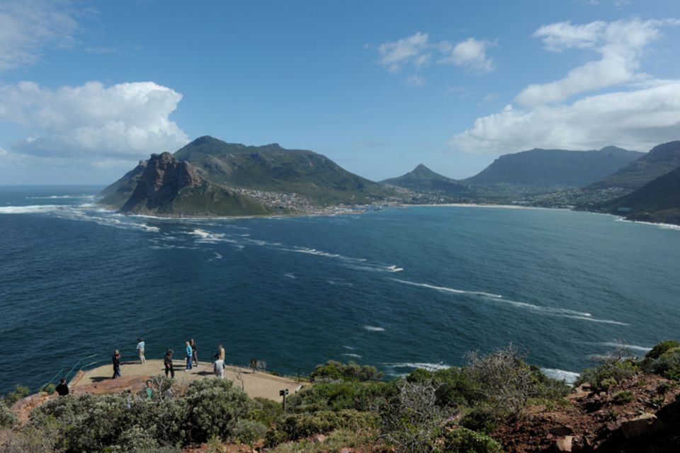 Der Blick vom Chapman's Peak auf die Hout Bay