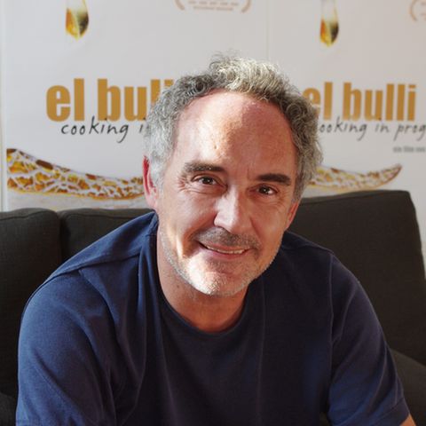 Ferran Adrià beim Interview in Berlin