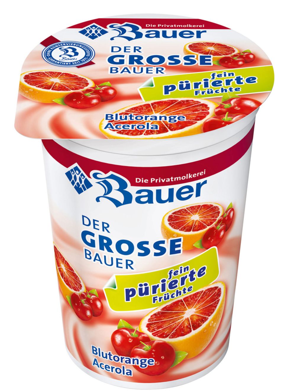 Sehr fruchtig: "Der große Bauer fein pürierte Früchte" Sehr fruchtig: "Der große Bauer fein pürierte Früchte"