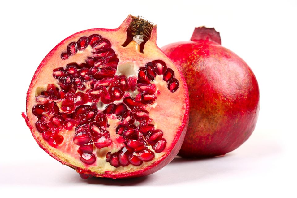 Der fruchtige Granatapfel ist reich an Vitaminen und Ballaststoffen