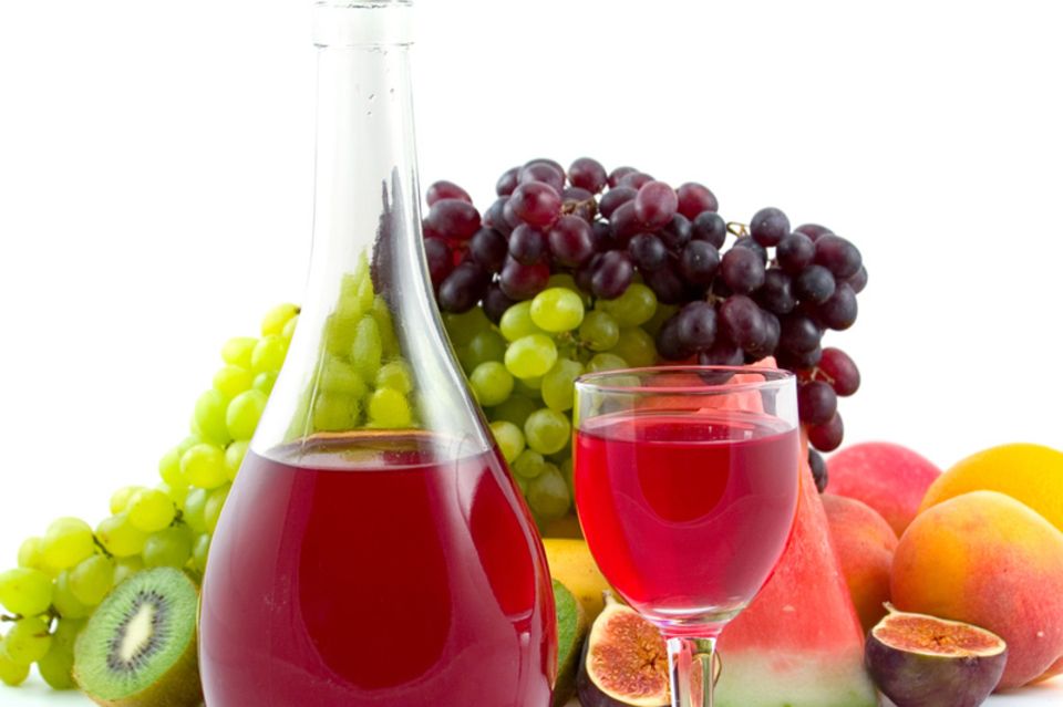 Für die Herstellung von Fruchtwein eignen sich verschiedene Früchte