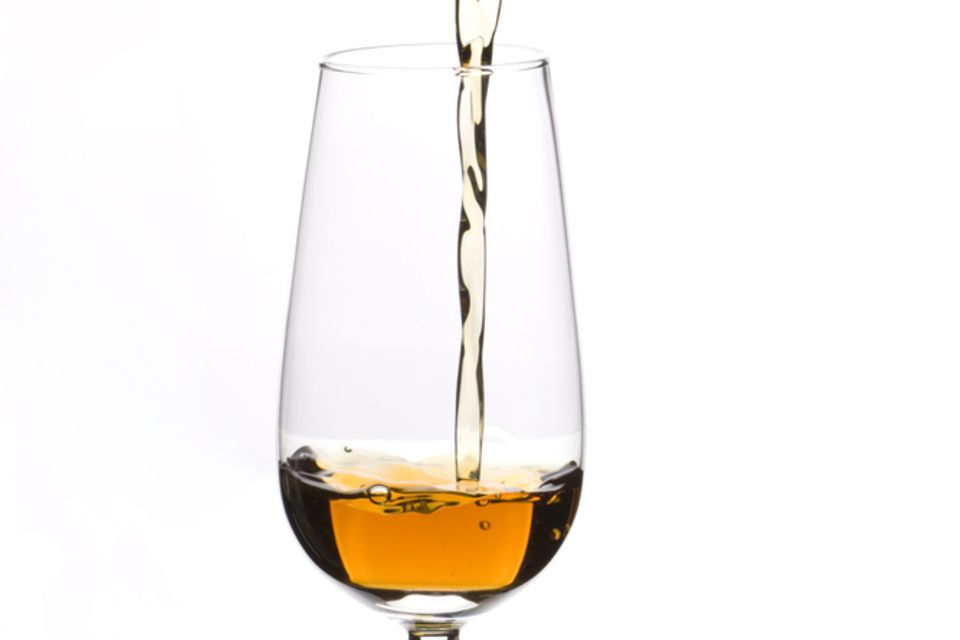 Sherry im Glas