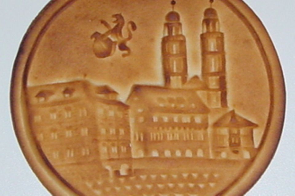 Tirggel mit Zürcher Motiv Tirggel mit Zürcher Motiv