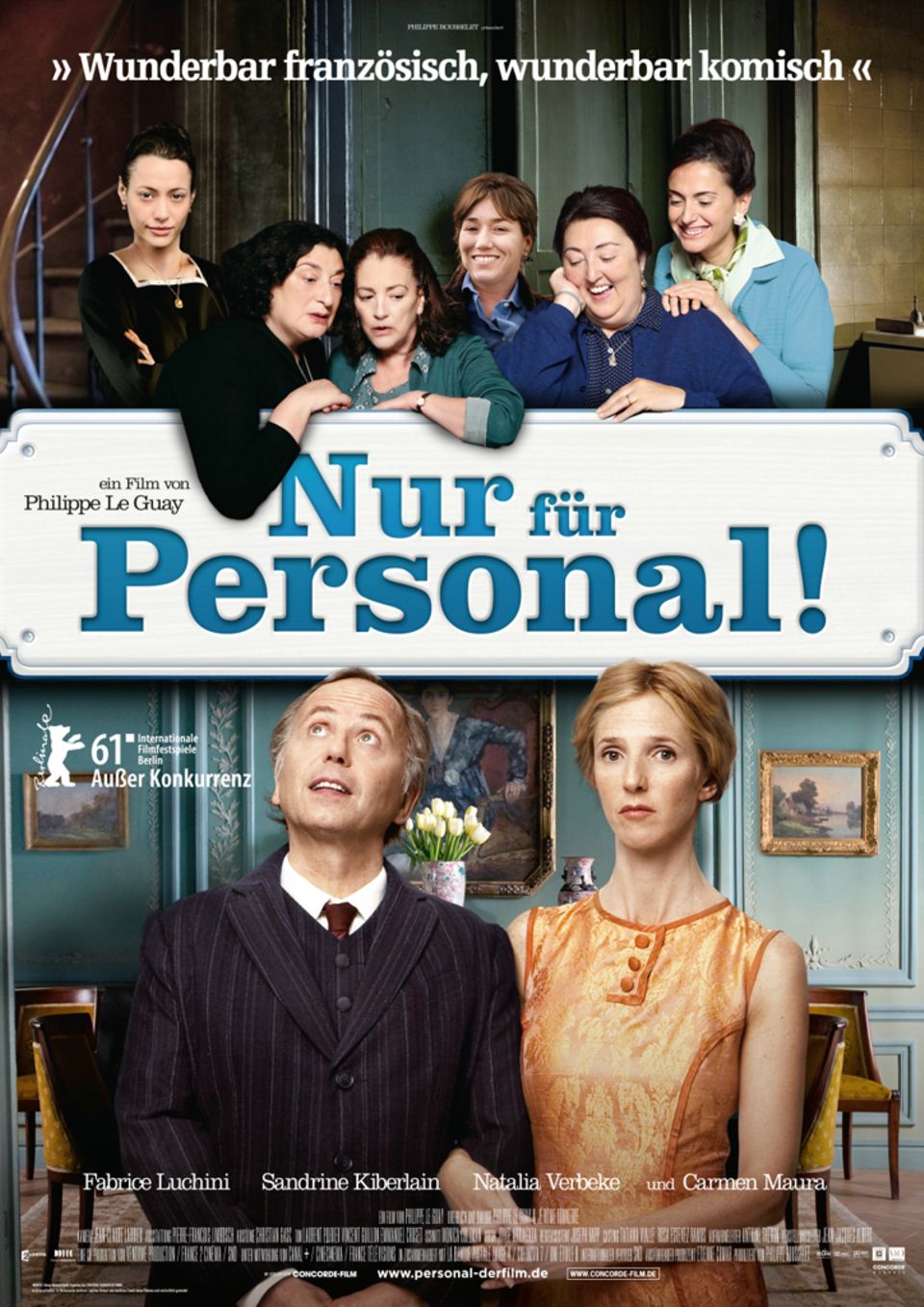 Spielt im Paris der 60er Jahre: "Nur für Personal!" Spielt im Paris der 60er Jahre: "Nur für Personal!"