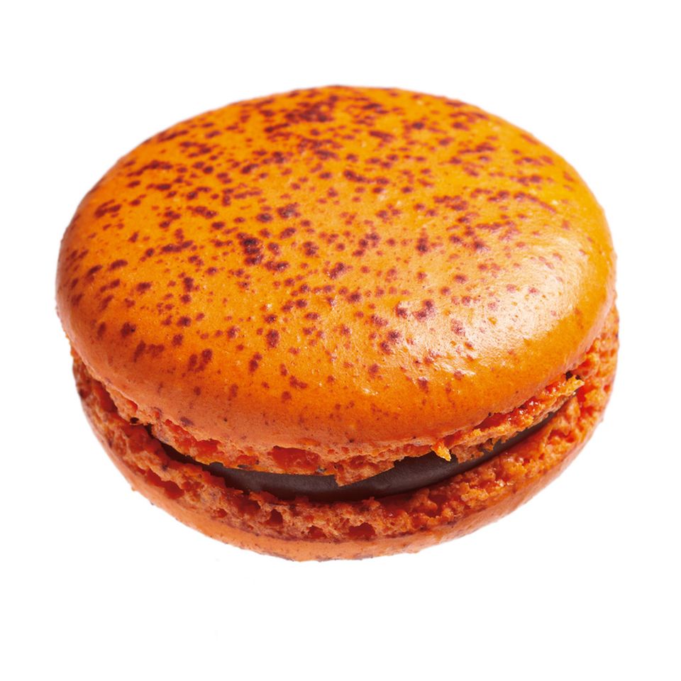 Schokoladen-Orangen Macaron von Adriano Zumbo Schokoladen-Orangen Macaron von Adriano Zumbo
