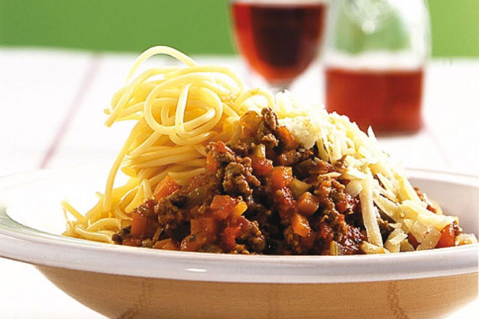 Ein Pasta-Klassiker: Spaghetti Bolognese