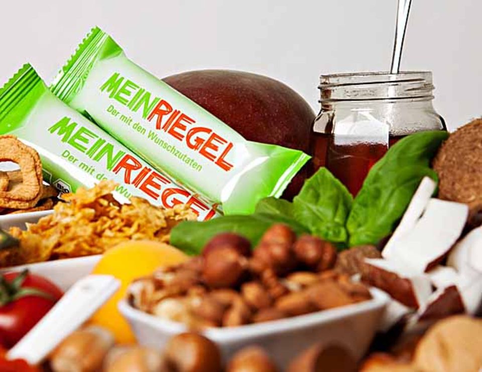 "Mein Riegel": Zutaten selbst auswählen "Mein Riegel": Zutaten selbst auswählen