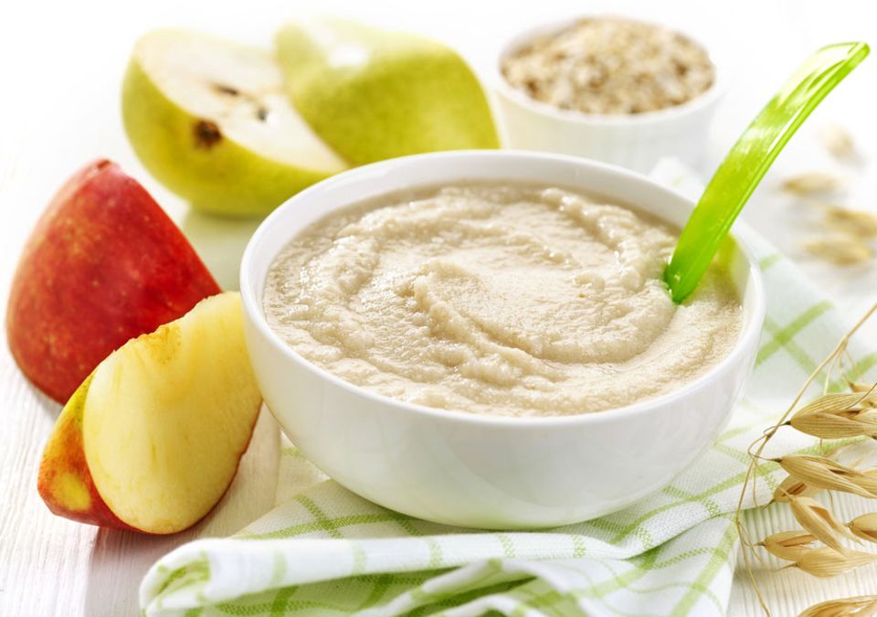 Am Nachmittag kann ein Brei mit Früchten gereicht werden. Am Nachmittag kann ein Brei mit Früchten gereicht werden.