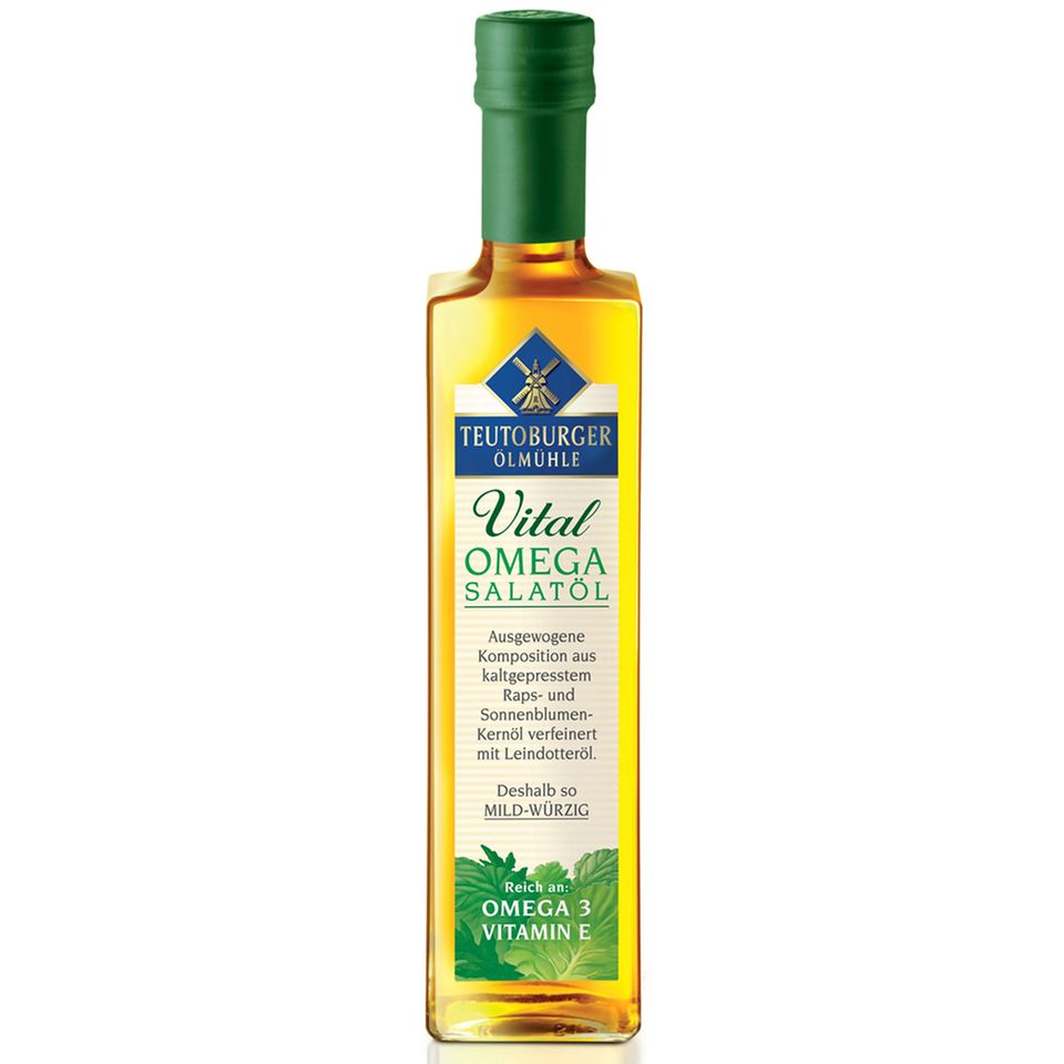 Reich an Omega 3 und 6: Omega-Salatöl Reich an Omega 3 und 6: Omega-Salatöl