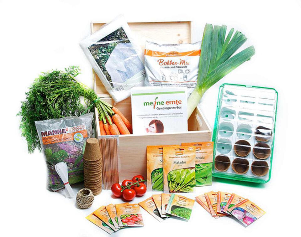 Die Gemüsegarten-Box von meine ernte Die Gemüsegarten-Box von meine ernte