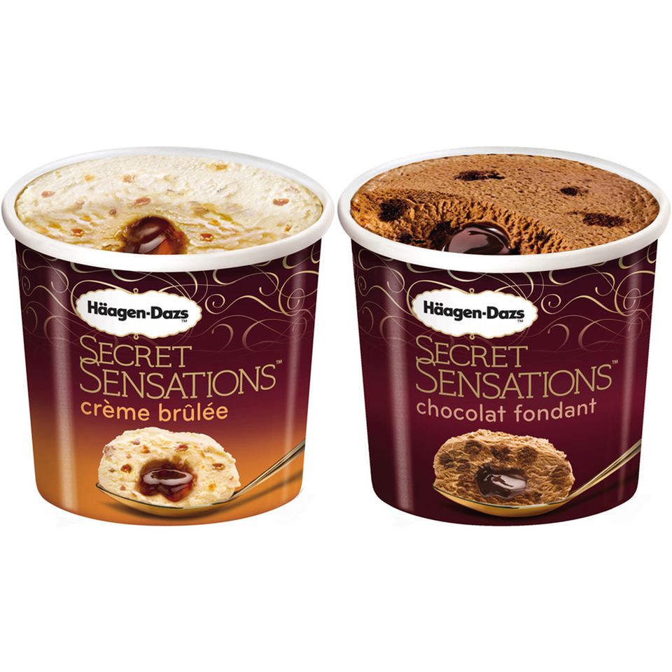 Häagen-Dazs: Crème Brûlée und Chocolat Fondant Häagen-Dazs: Crème Brûlée und Chocolat Fondant