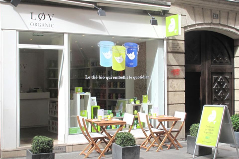 Tee auf der Terrasse: Løv Organic in Paris Tee auf der Terrasse: Løv Organic in Paris