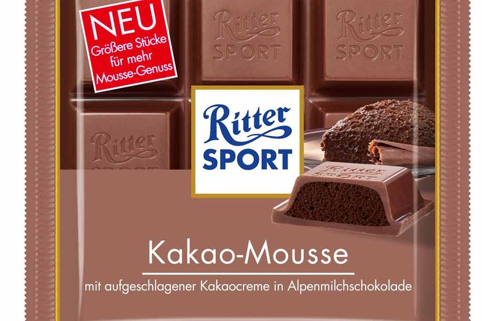 Neu ab Mitte August: Ritter Sport Kakao Mousse