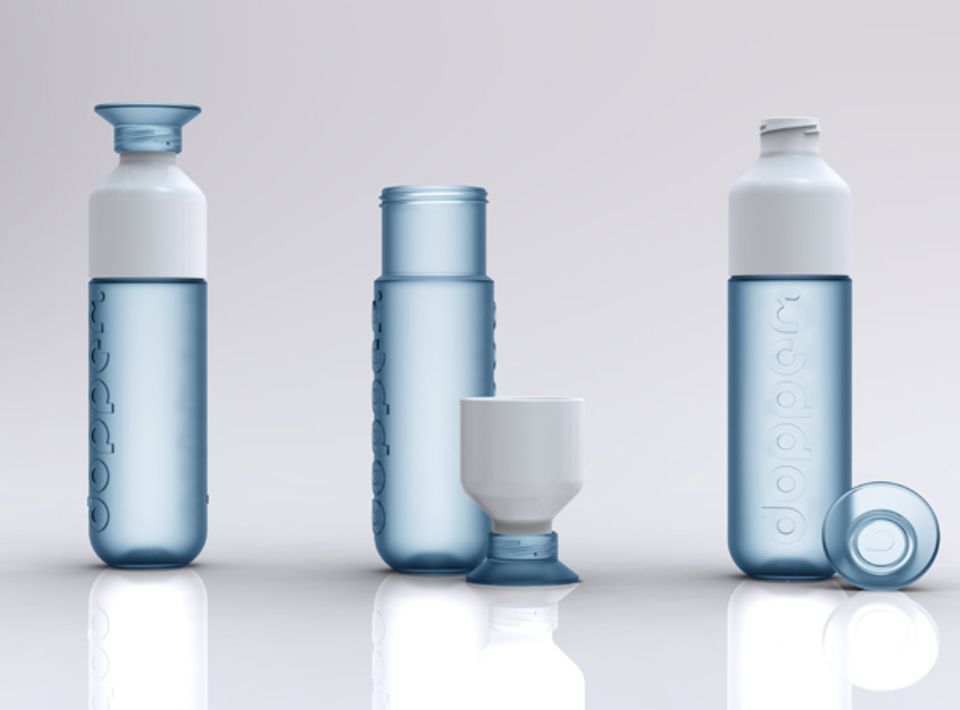Die grüne Wasserflasche zum Mitnehmen Die grüne Wasserflasche zum Mitnehmen
