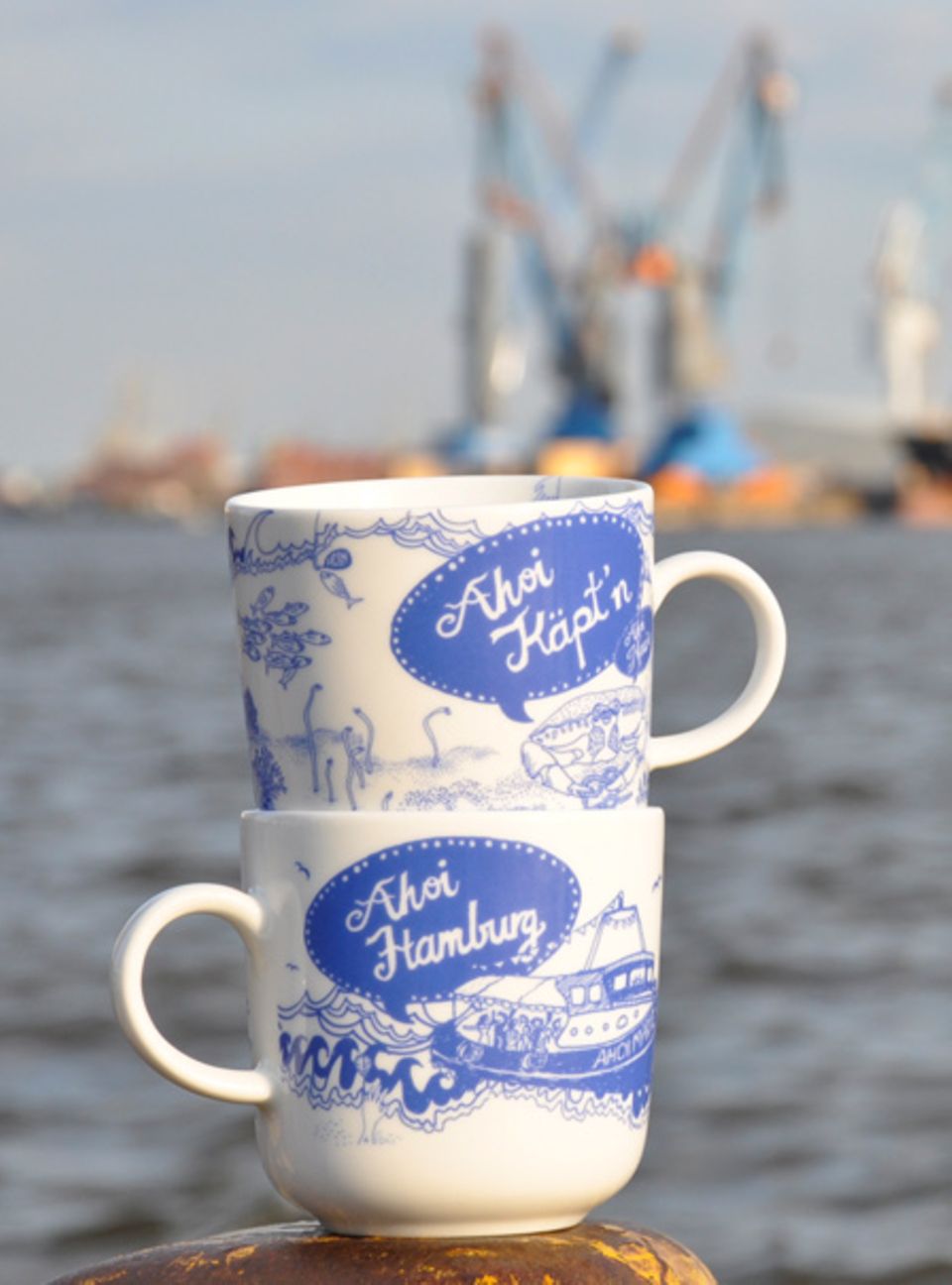 Meereswelten auf dem Becher: Ahoi Marie Meereswelten auf dem Becher: Ahoi Marie