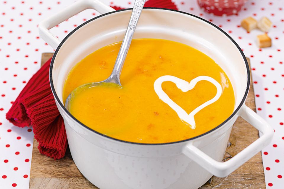 K.O. Suppe mit Karotten und Orange