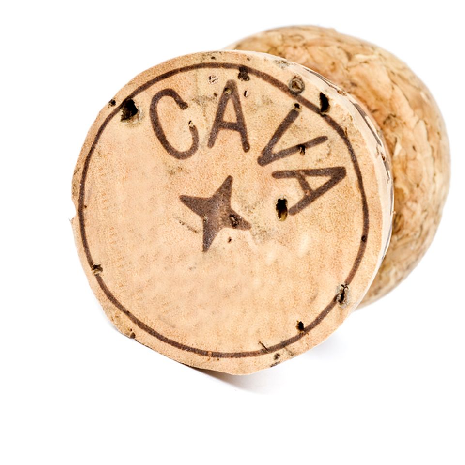 Am vierzackigen Stern auf dem Korken erkennen Sie Cava Am vierzackigen Stern auf dem Korken erkennen Sie Cava