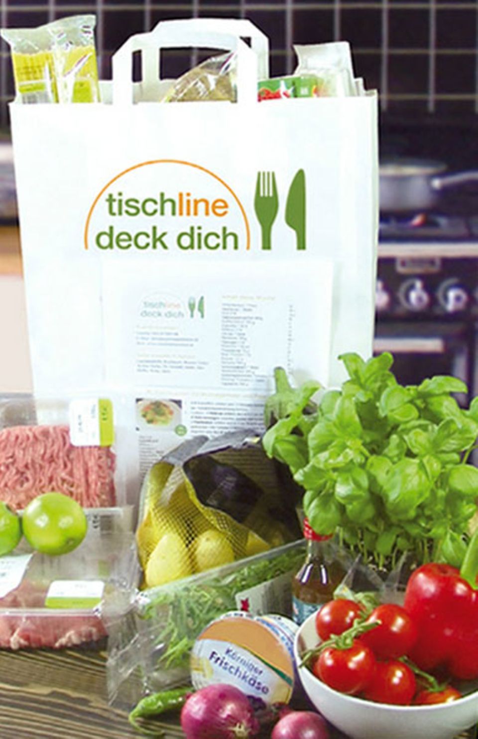 Die Tischline deck dich Tüte Die Tischline deck dich Tüte