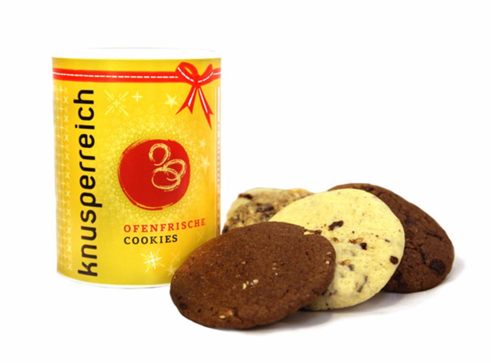 Eine Dose voller Cookies: Knusperreich Eine Dose voller Cookies: Knusperreich