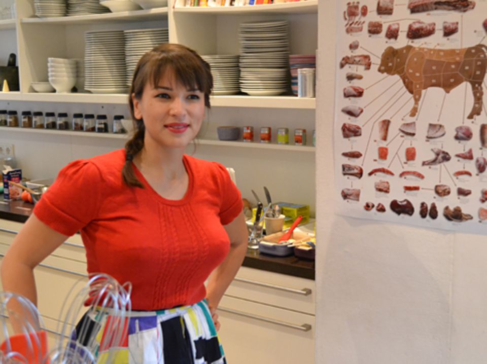 Rachel Khoo auf ihrer Kochbuch-Präsentation in Hamburg Rachel Khoo auf ihrer Kochbuch-Präsentation in Hamburg
