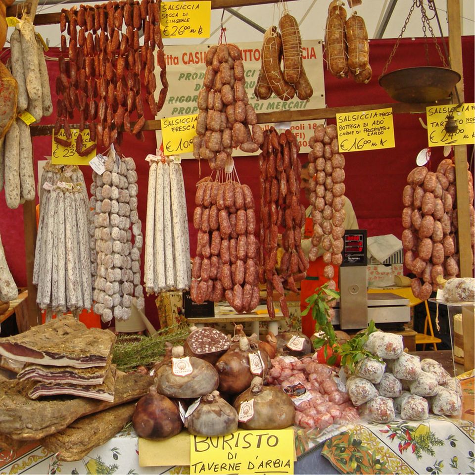 Wurst und Schinken aus Italien: Salumi Amo Wurst und Schinken aus Italien: Salumi Amo