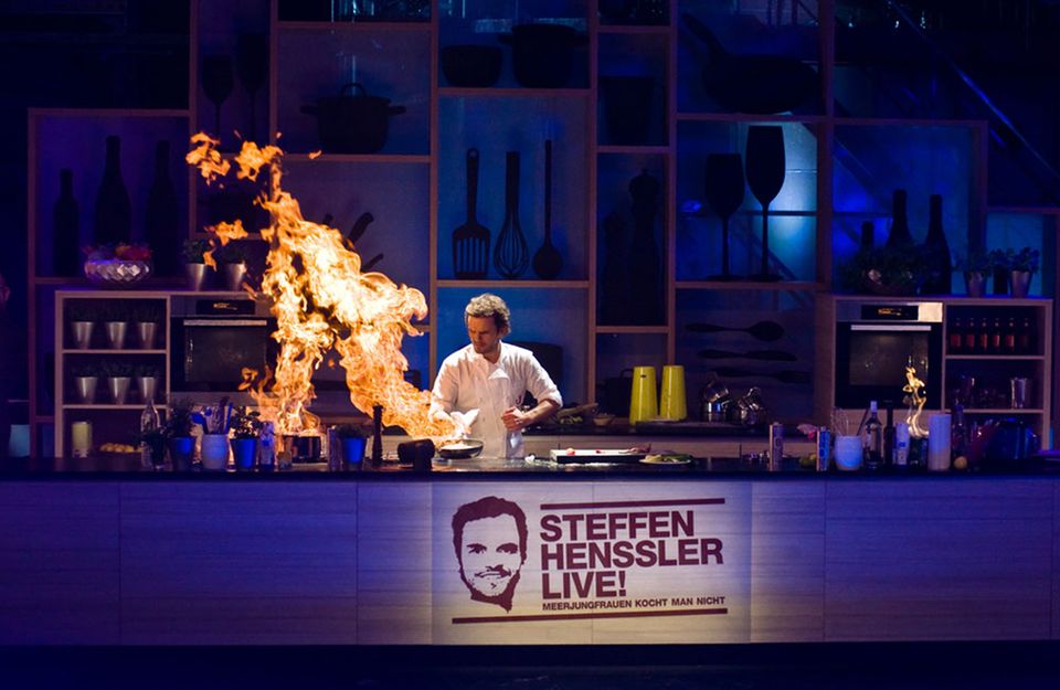 Koch und Entertainer: Steffen Henssler in Action Koch und Entertainer: Steffen Henssler in Action