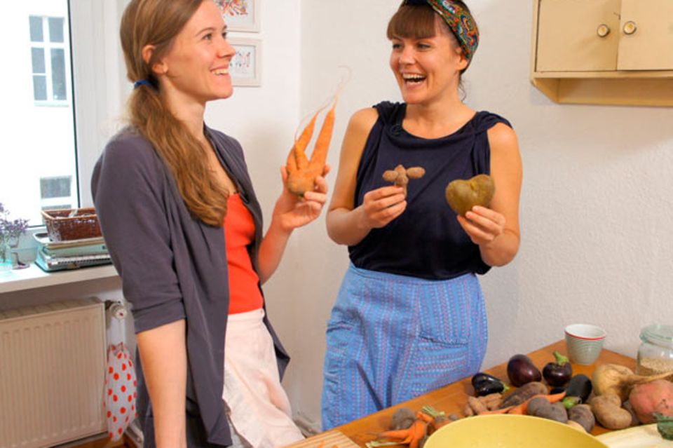 Ein Herz für krummes Gemüse: die Macherinnen von Culinary Misfits