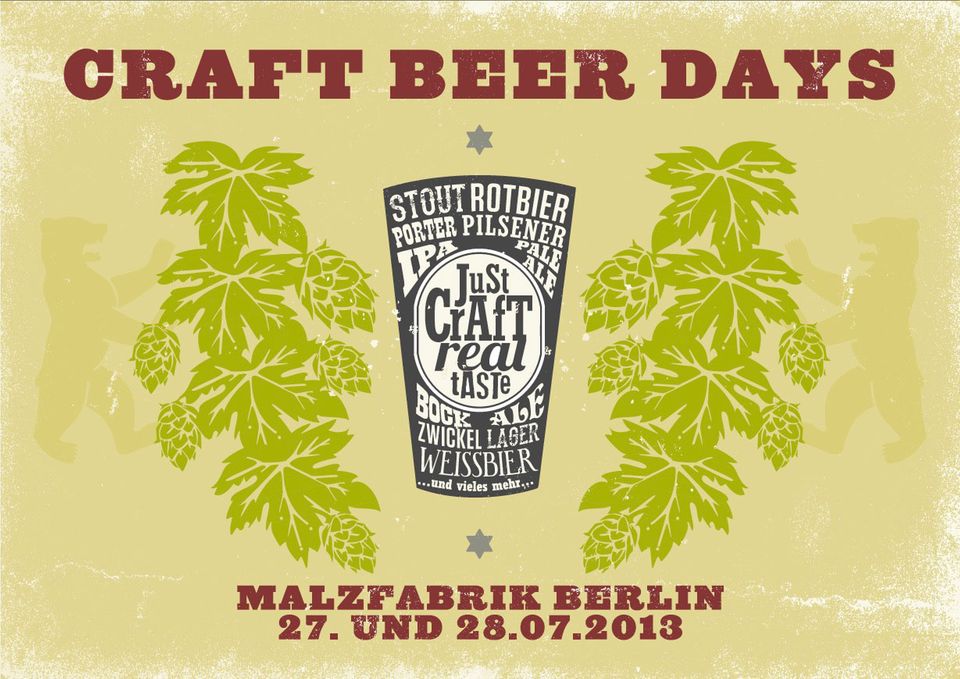 Festival der Handwerksbrauereien: Craft Beer Days in Berlin Festival der Handwerksbrauereien: Craft Beer Days in Berlin
