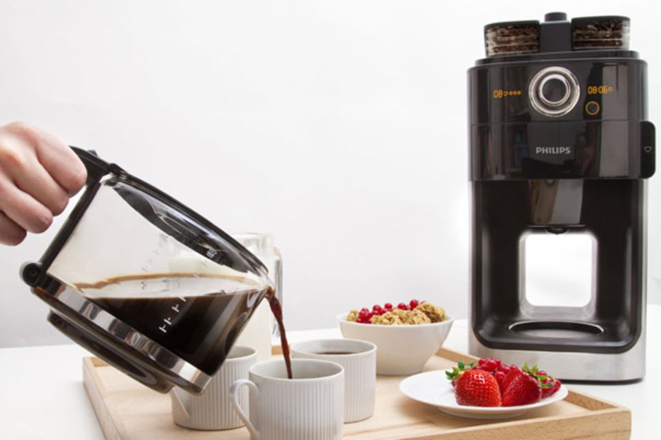 Zwei in einem: Die neue Philips Kaffeemaschine Grind & Brew