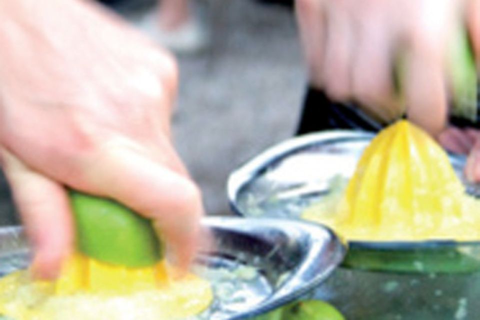 Handmade Limo mit "LemonAid"
