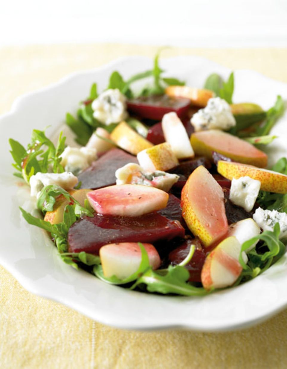 Salat mit Birne Salat mit Birne