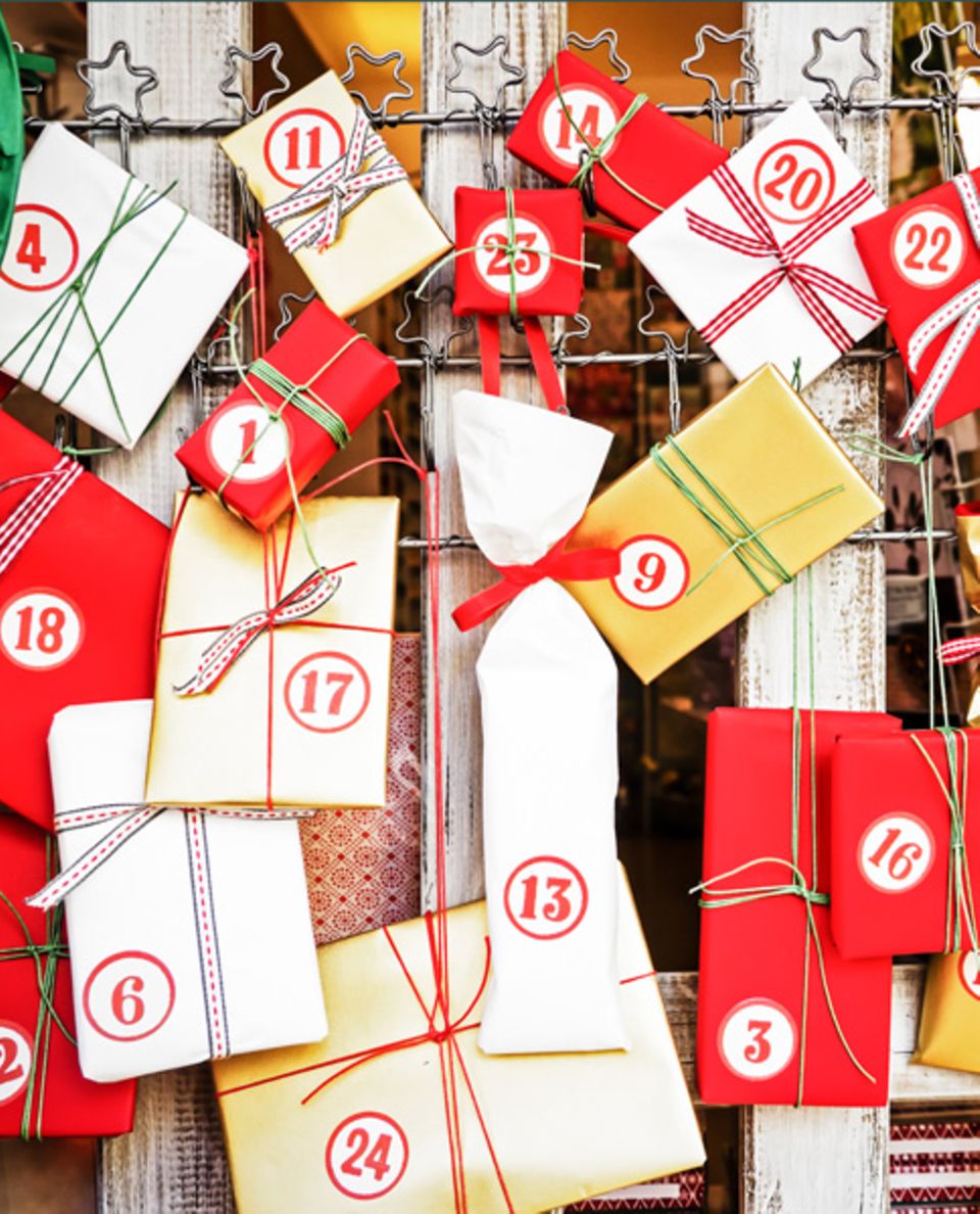 Hübsch verpackt: Ein selbstgemachter Adventskalender Hübsch verpackt: Ein selbstgemachter Adventskalender
