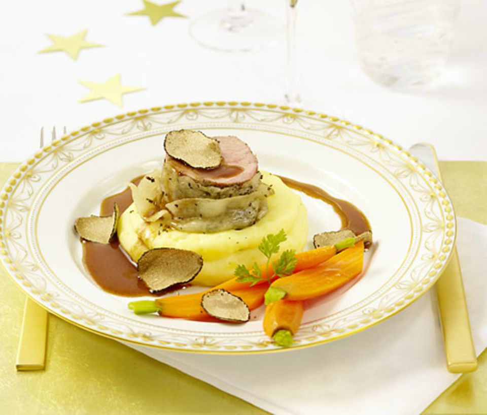 Kalbsfilet mit Lardo Kalbsfilet mit Lardo