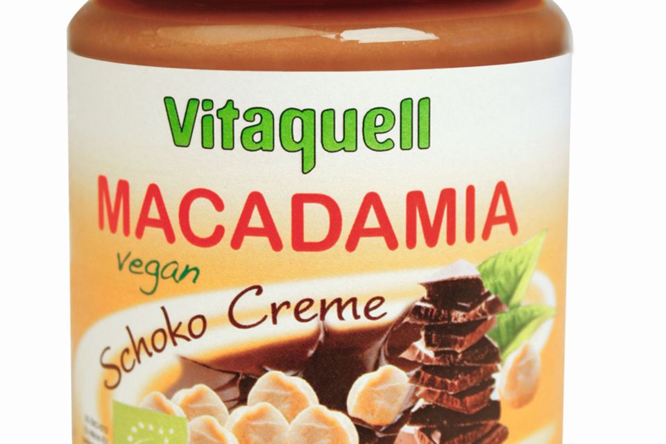 Mit 30 % Macadamianüssen: Macadamia-Schoko-Creme