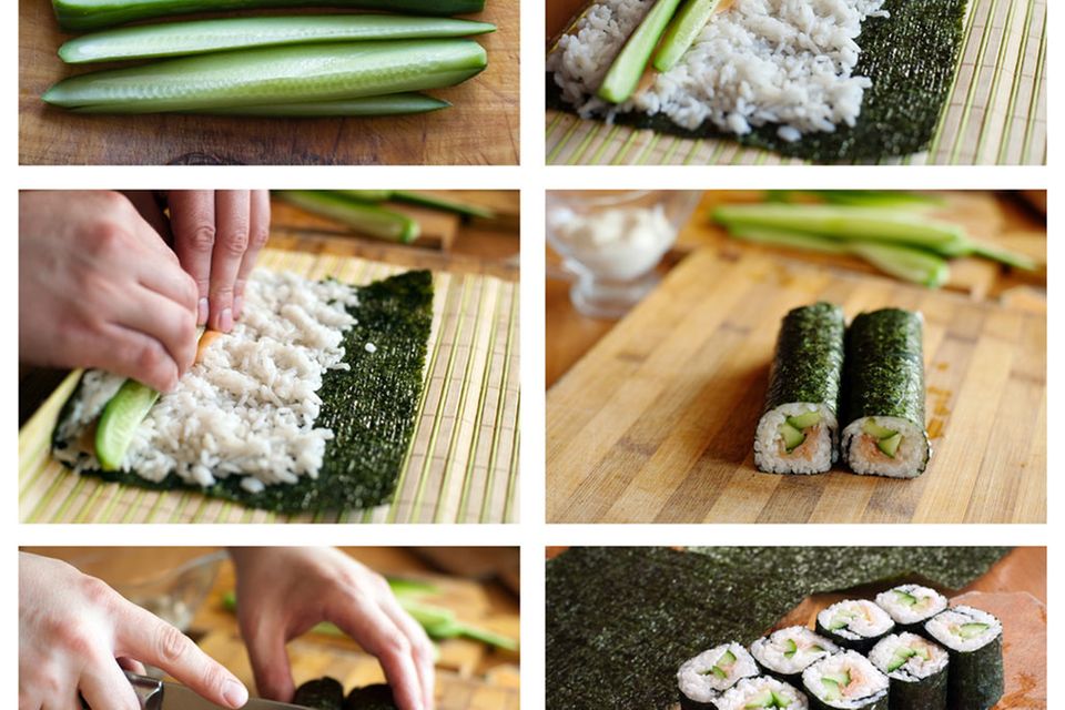 Maki Sushi selber machen: Schritt für Schritt