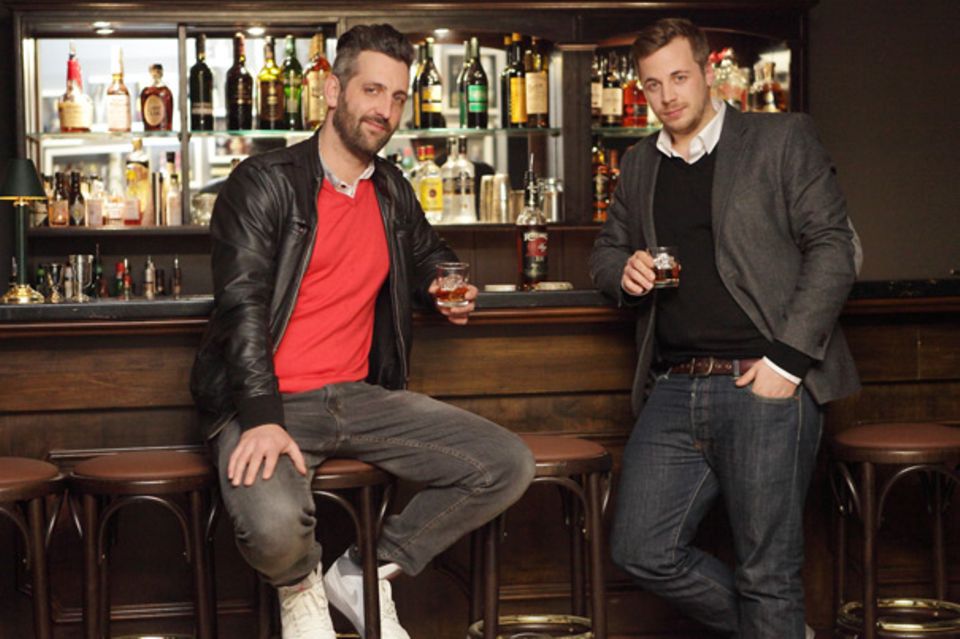 Die zwei Macher des Barwerk Hamburg: Marcel Baumann (links) und Fabio Haebel (rechts)